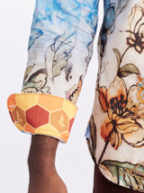 LIMITED EDITION WANDERINBLOSSOM LONG SLEEVE BUTTON DOWN SHIRT