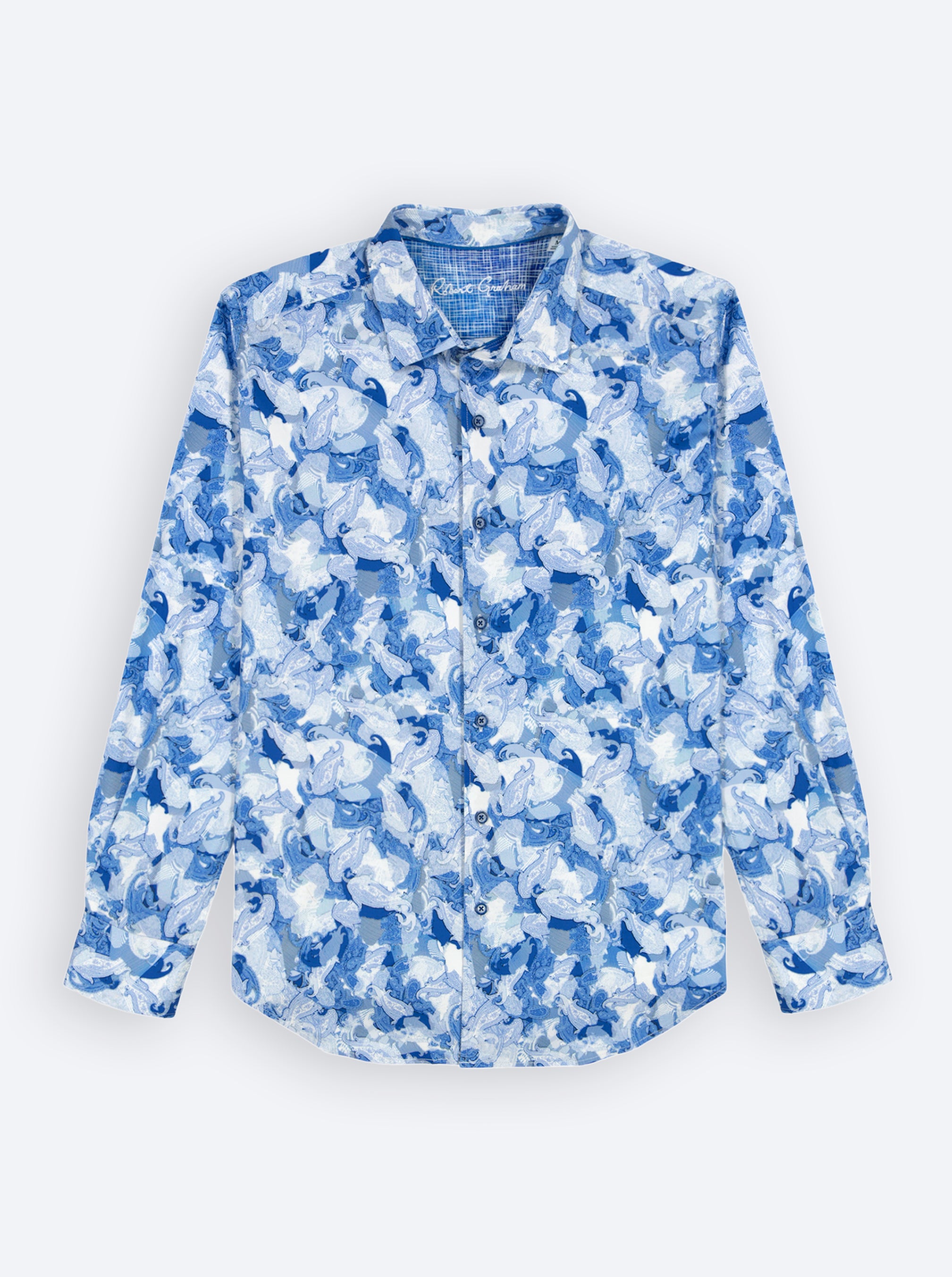 BASKERVILLE LONG SLEEVE BUTTON DOWN SHIRT