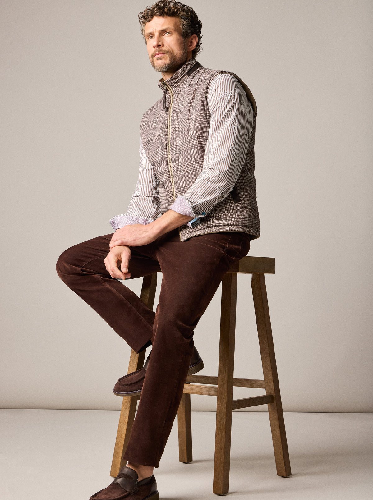 CAUTHORNE LEATHER VEST