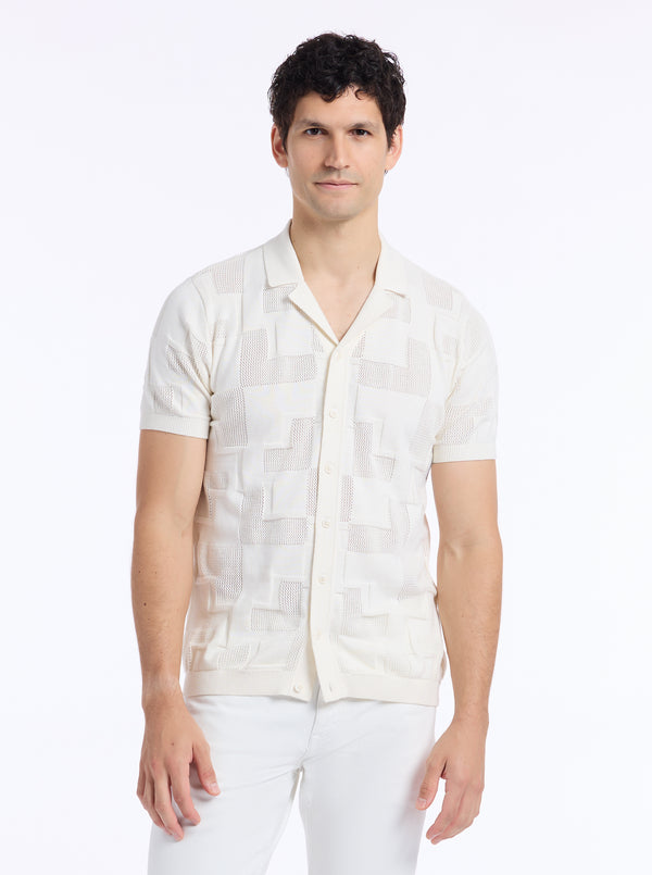 DRAYFORD SHORT SLEEVE SWEATER
