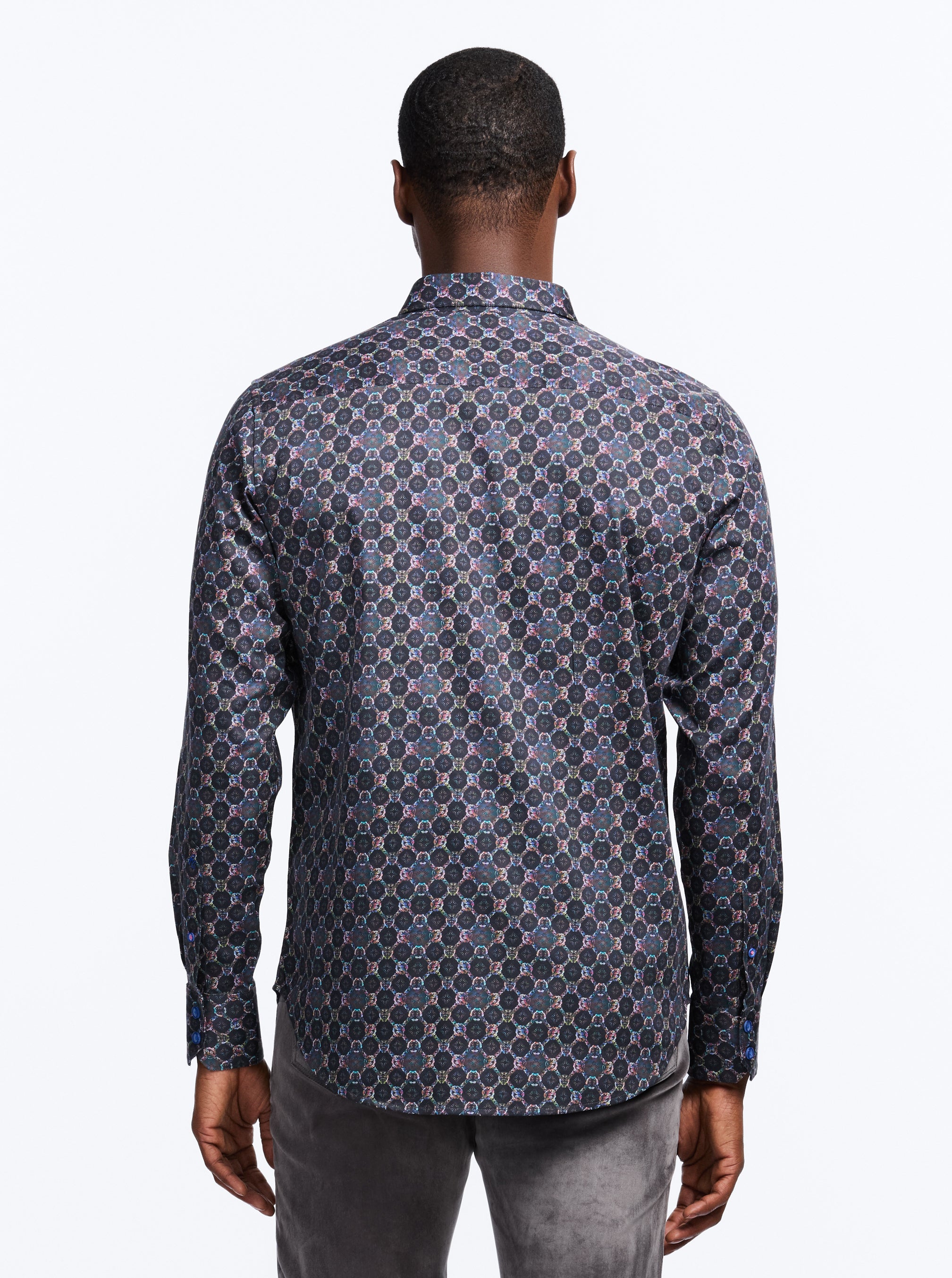 BRAMSTON LONG SLEEVE BUTTON DOWN SHIRT