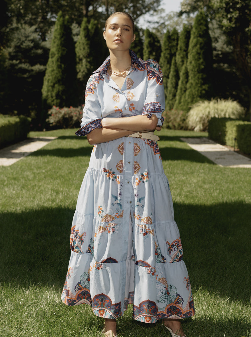 PIA 3/4 SLEEVE DRESS