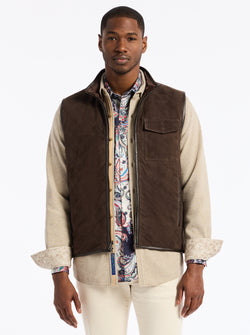 CAUTHORNE LEATHER VEST