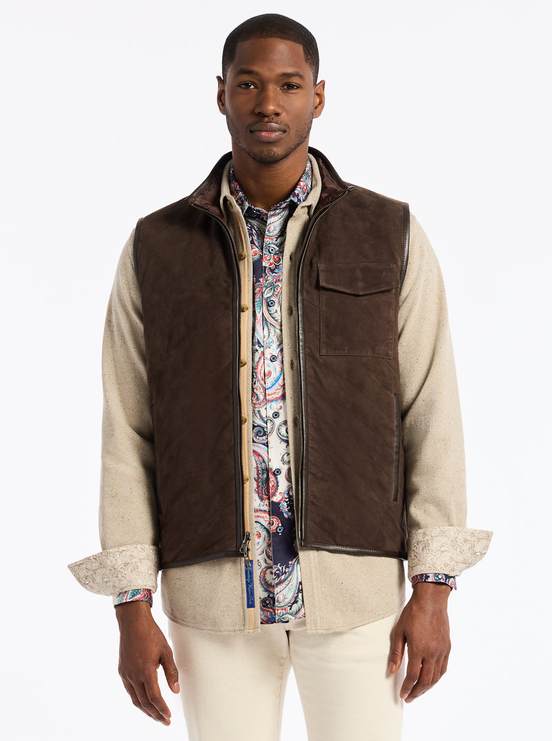 CAUTHORNE LEATHER VEST