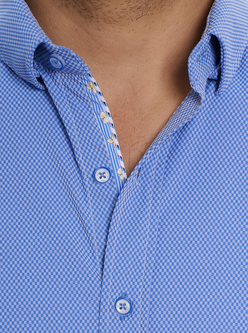 MARCUS MOTION LONG SLEEVE BUTTON DOWN SHIRT