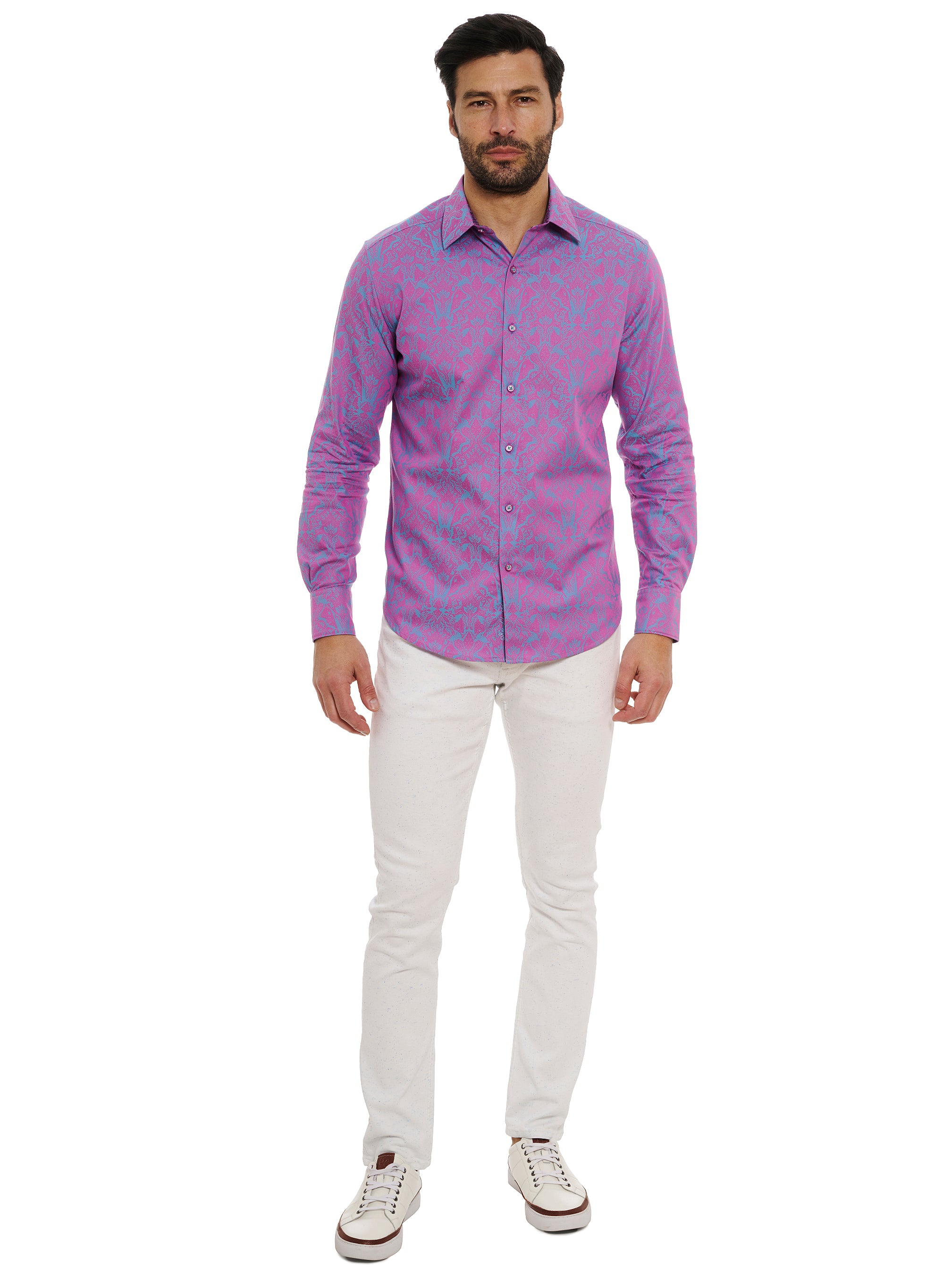 HIGHLAND LONG SLEEVE BUTTON DOWN SHIRT