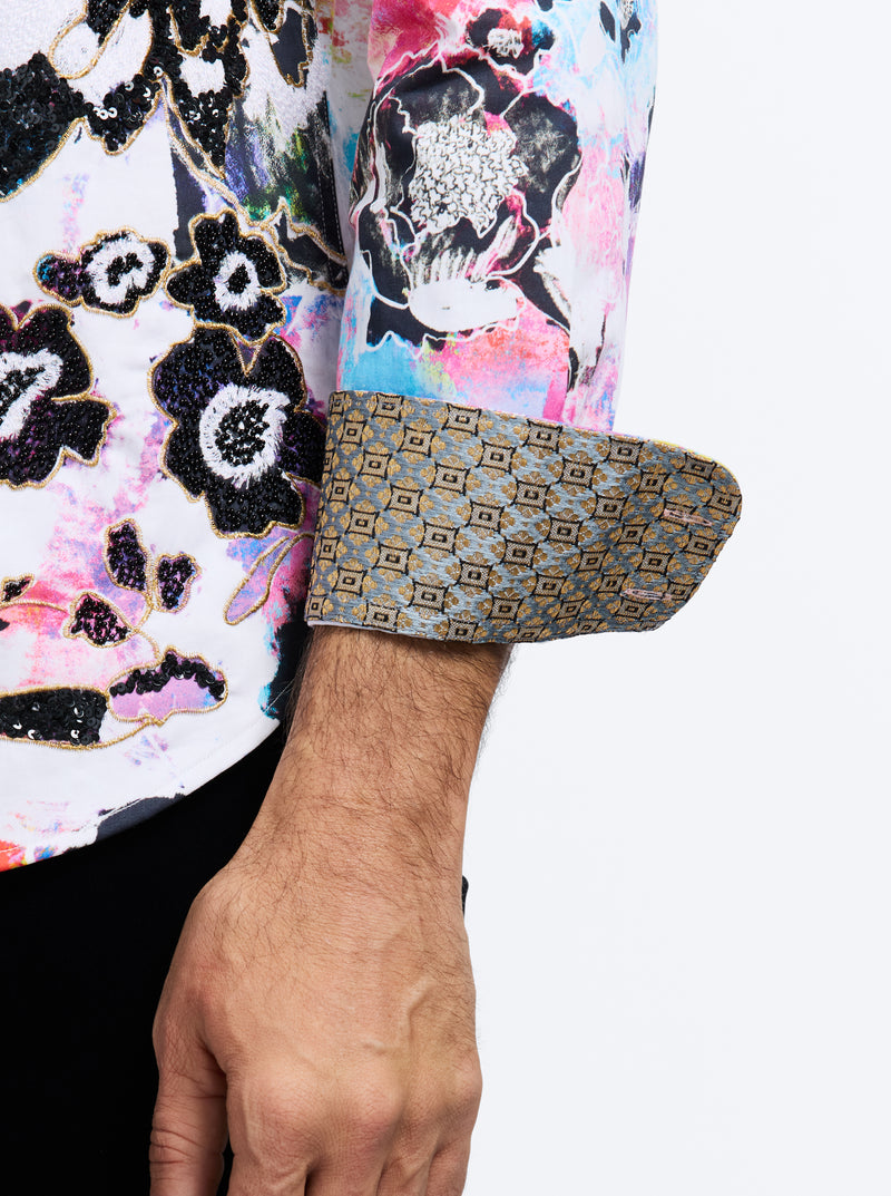 LIMITED EDITION THE GO-GO LONG SLEEVE BUTTON DOWN SHIRT