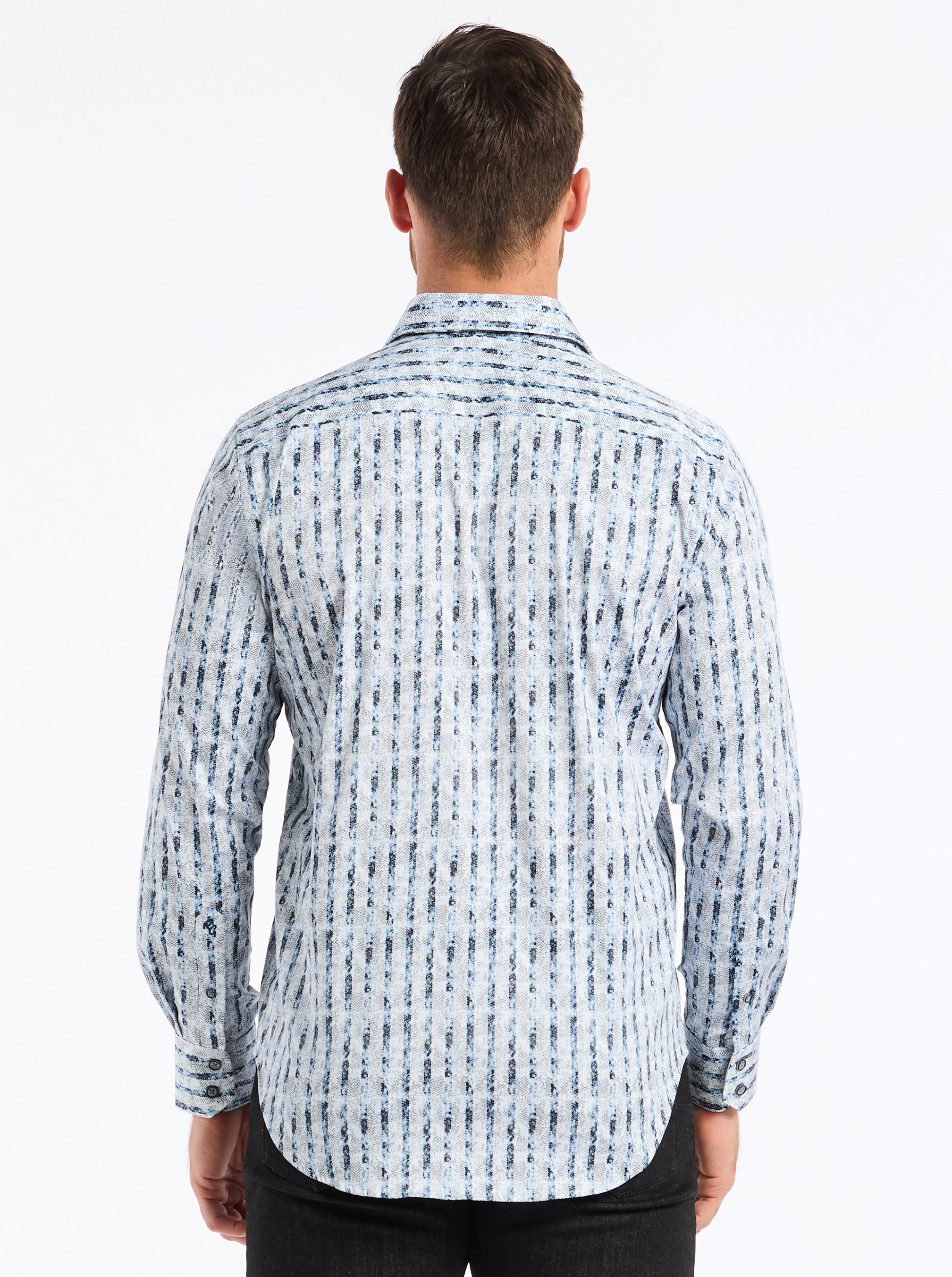 WOOSTER LONG SLEEVE BUTTON DOWN SHIRT