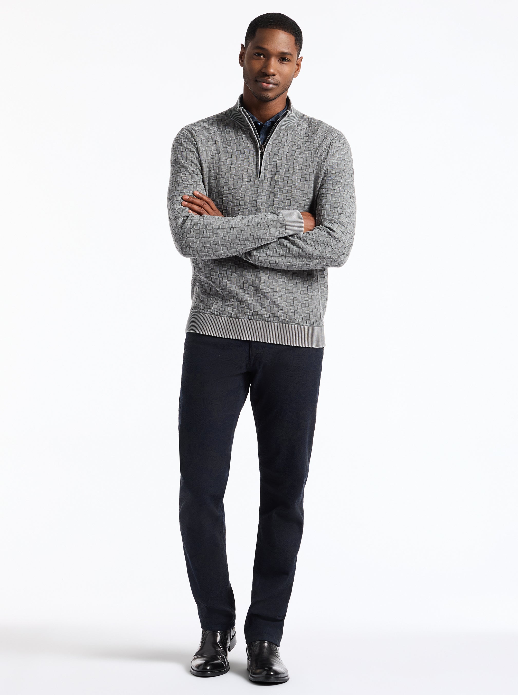 AUBIN LONG SLEEVE SWEATER