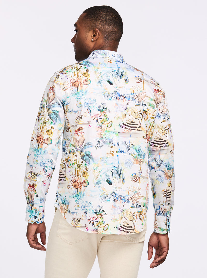 HOLLAND LONG SLEEVE BUTTON DOWN SHIRT