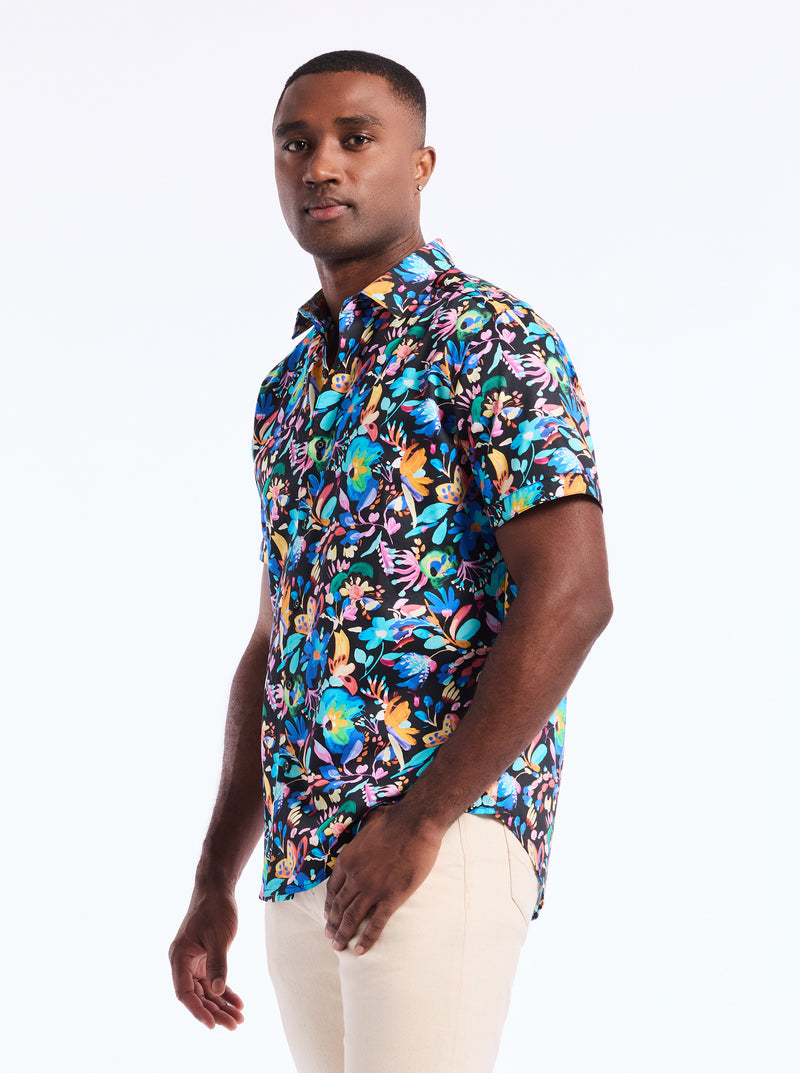 VERNON SHORT SLEEVE BUTTON DOWN SHIRT