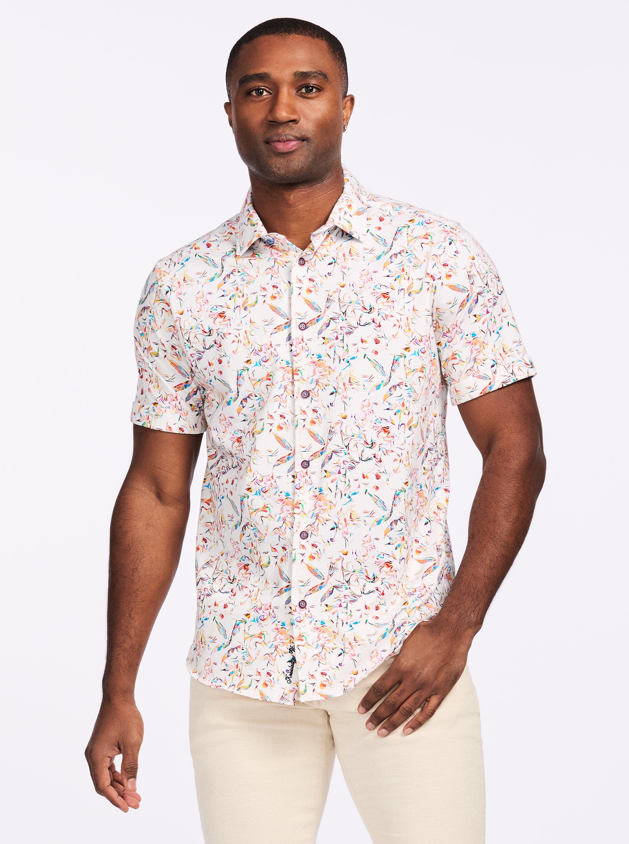 WILMOT SHORT SLEEVE BUTTON DOWN SHIRT