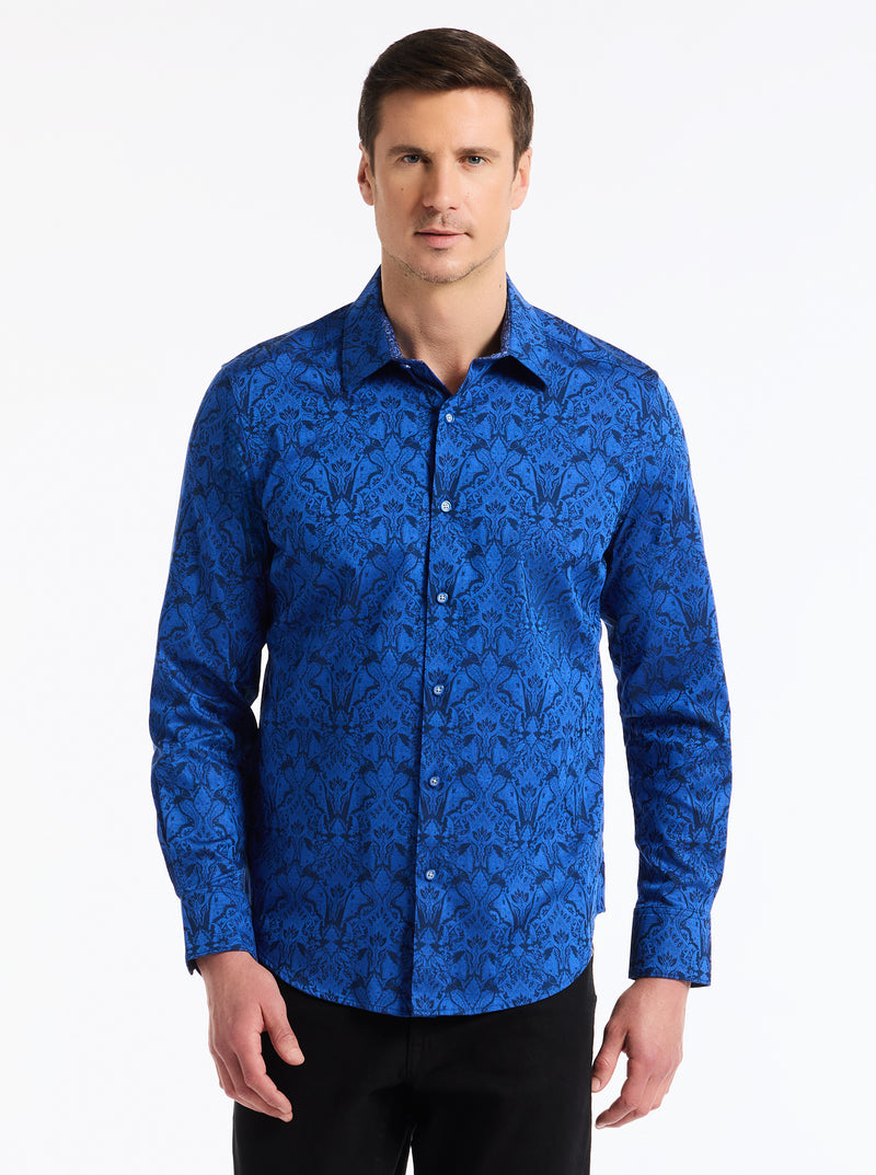 HIGHLAND LONG SLEEVE BUTTON DOWN SHIRT TALL