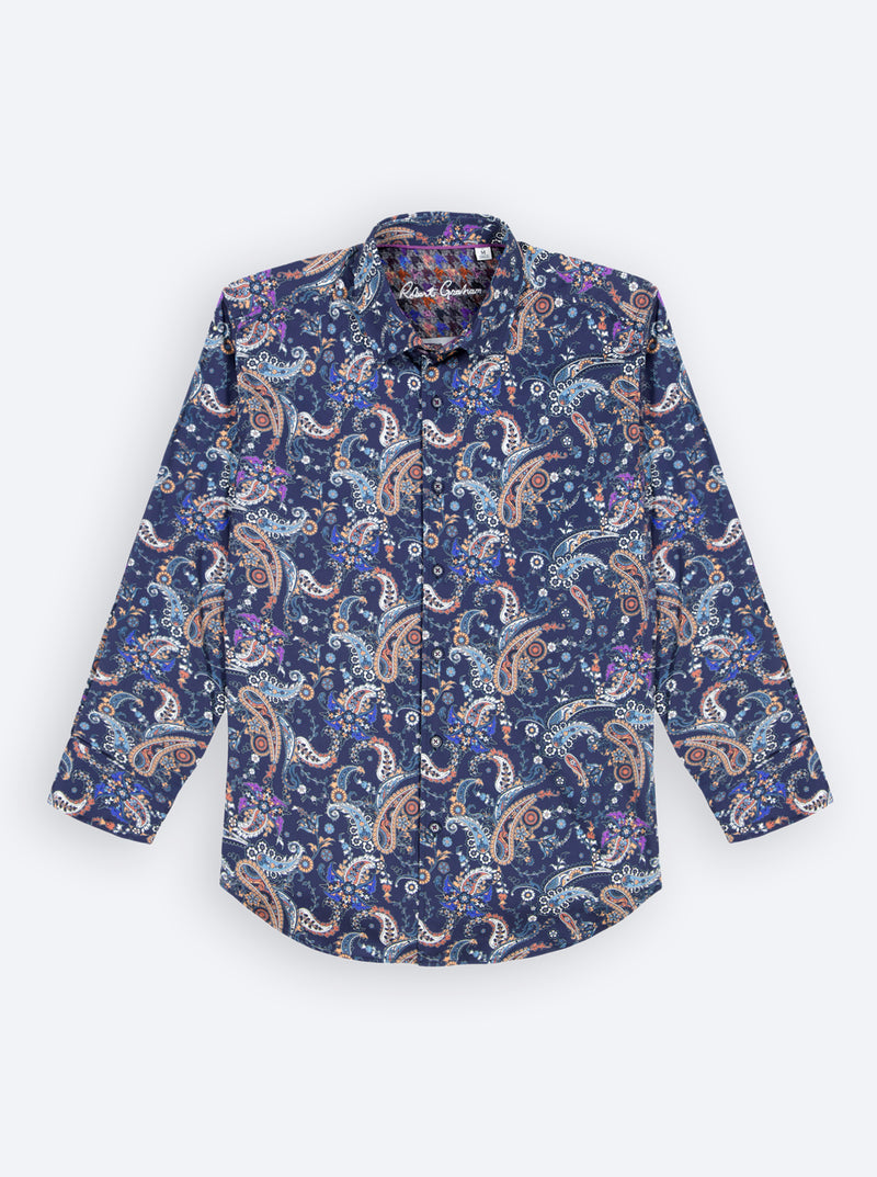 CHANDLER LONG SLEEVE BUTTON DOWN SHIRT