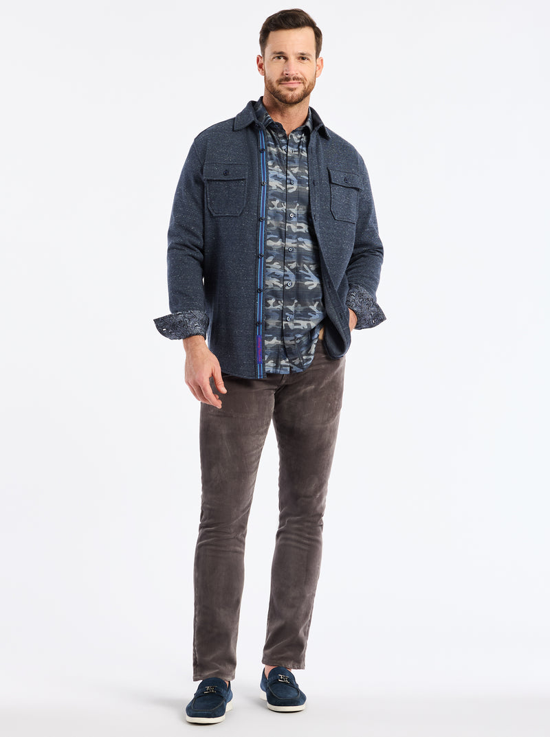 VIGANO LONG SLEEVE KNIT SHIRT