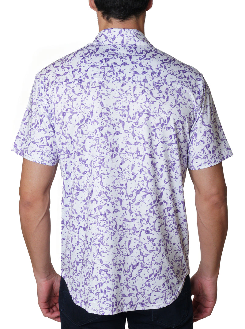 GREGOR SHORT SLEEVE BUTTON DOWN SHIRT