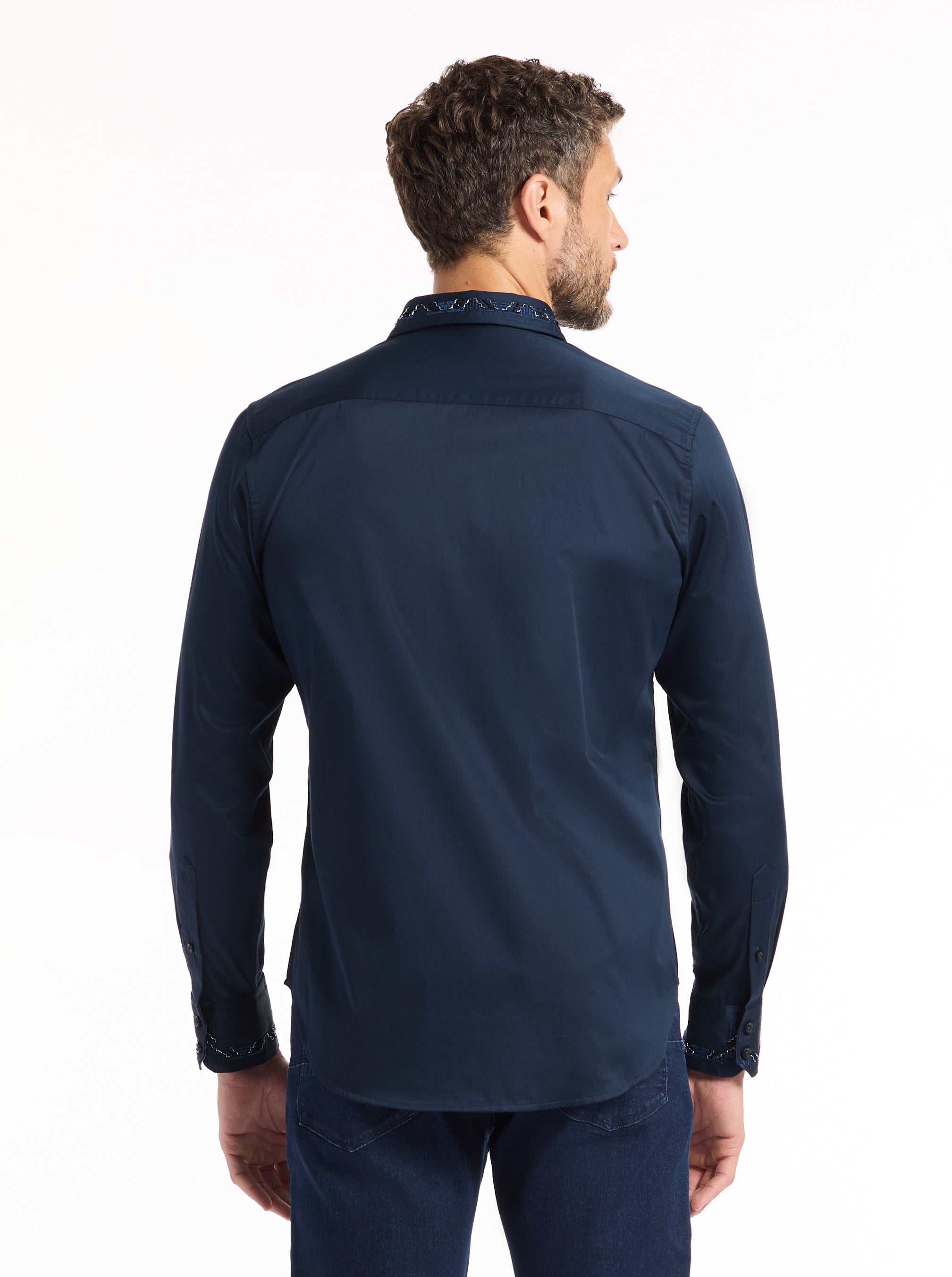 WESCOTT LONG SLEEVE BUTTON DOWN SHIRT