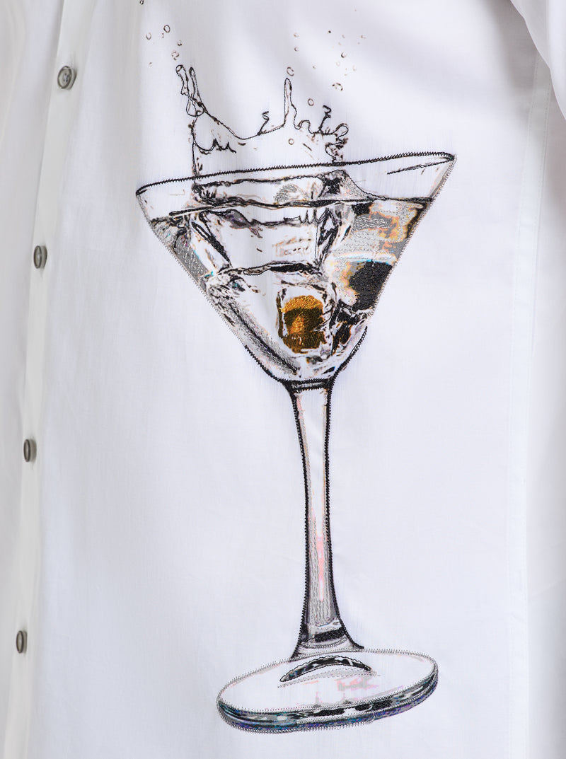 DEAN MARTINI LONG SLEEVE BUTTON DOWN SHIRT