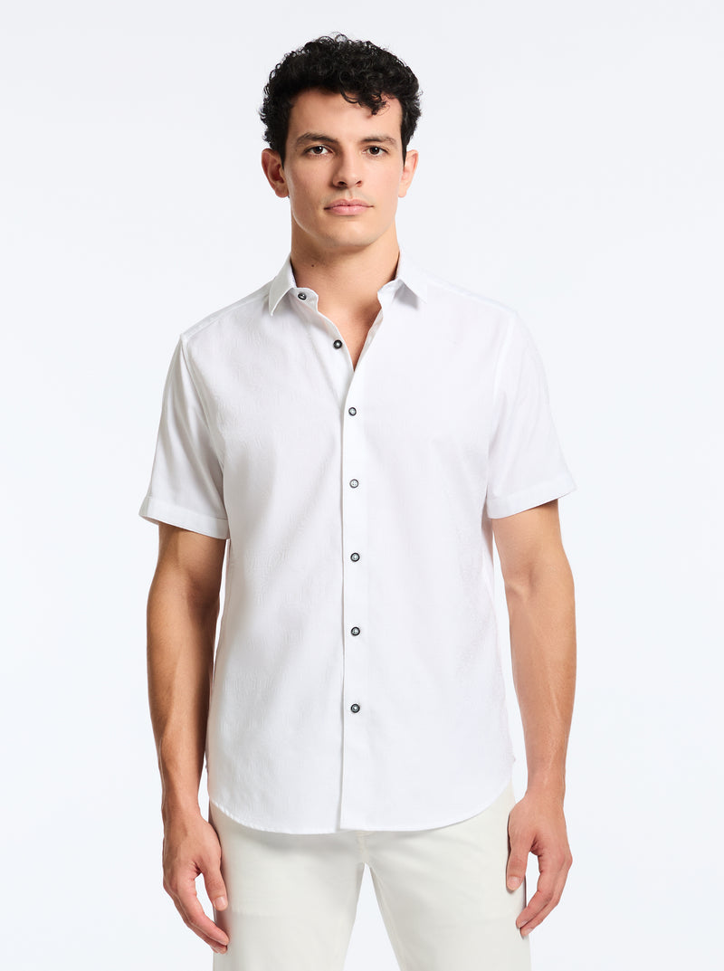 ODYSSEY SHORT SLEEVE BUTTON DOWN SHIRT