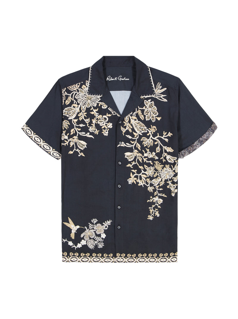 ASHBY SHORT SLEEVE BUTTON DOWN SHIRT