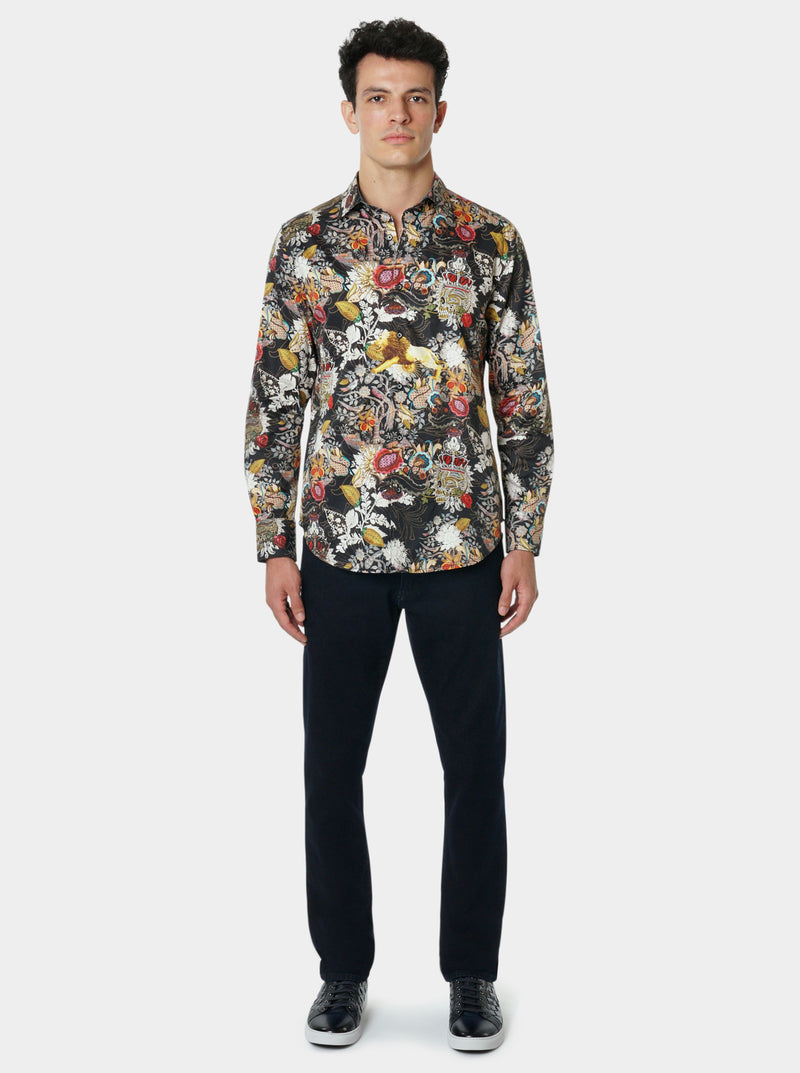 AREZZIO LONG SLEEVE BUTTON DOWN SHIRT