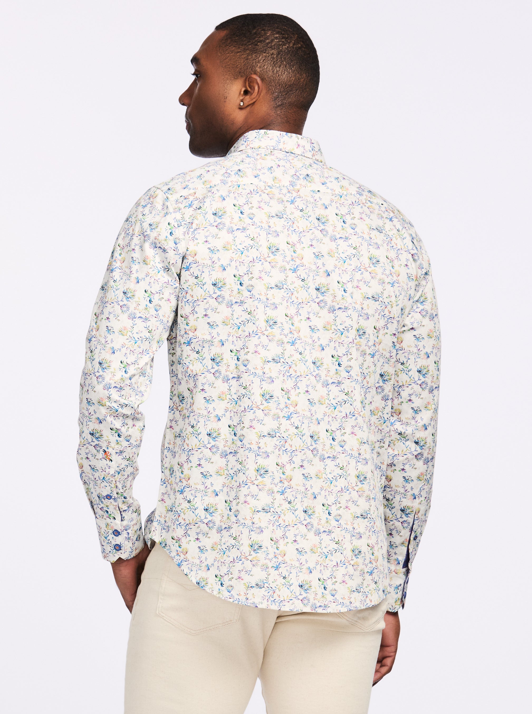 CARMO LONG SLEEVE BUTTON DOWN SHIRT
