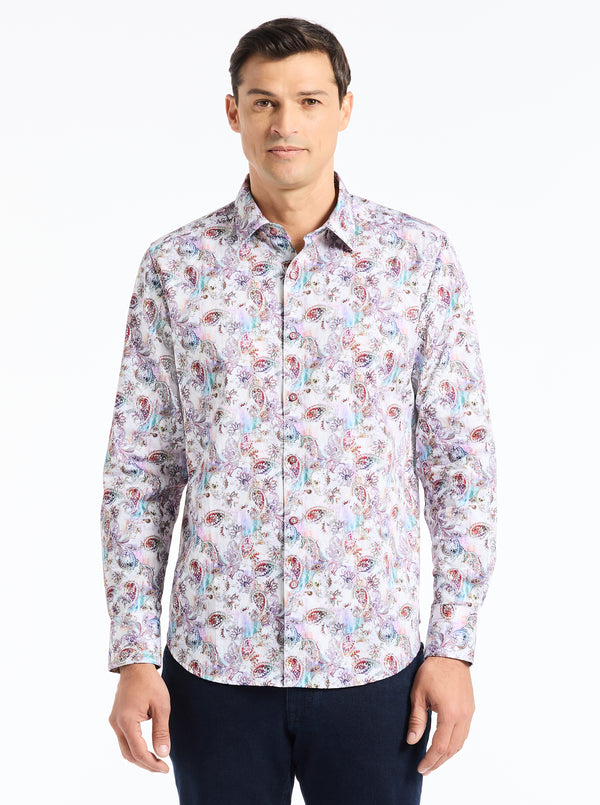 FAWLEY LONG SLEEVE BUTTON DOWN SHIRT