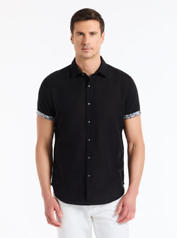 DAVIS SHORT SLEEVE BUTTON DOWN SHIRT