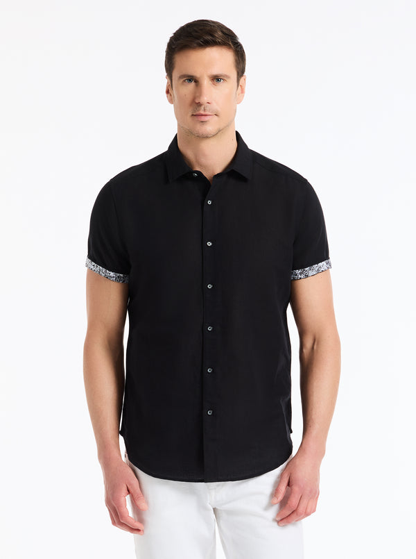 DAVIS SHORT SLEEVE BUTTON DOWN SHIRT