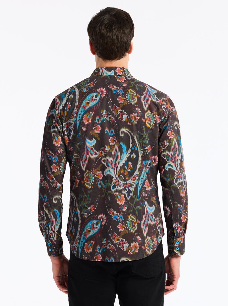 MONTAGE LONG SLEEVE BUTTON DOWN SHIRT
