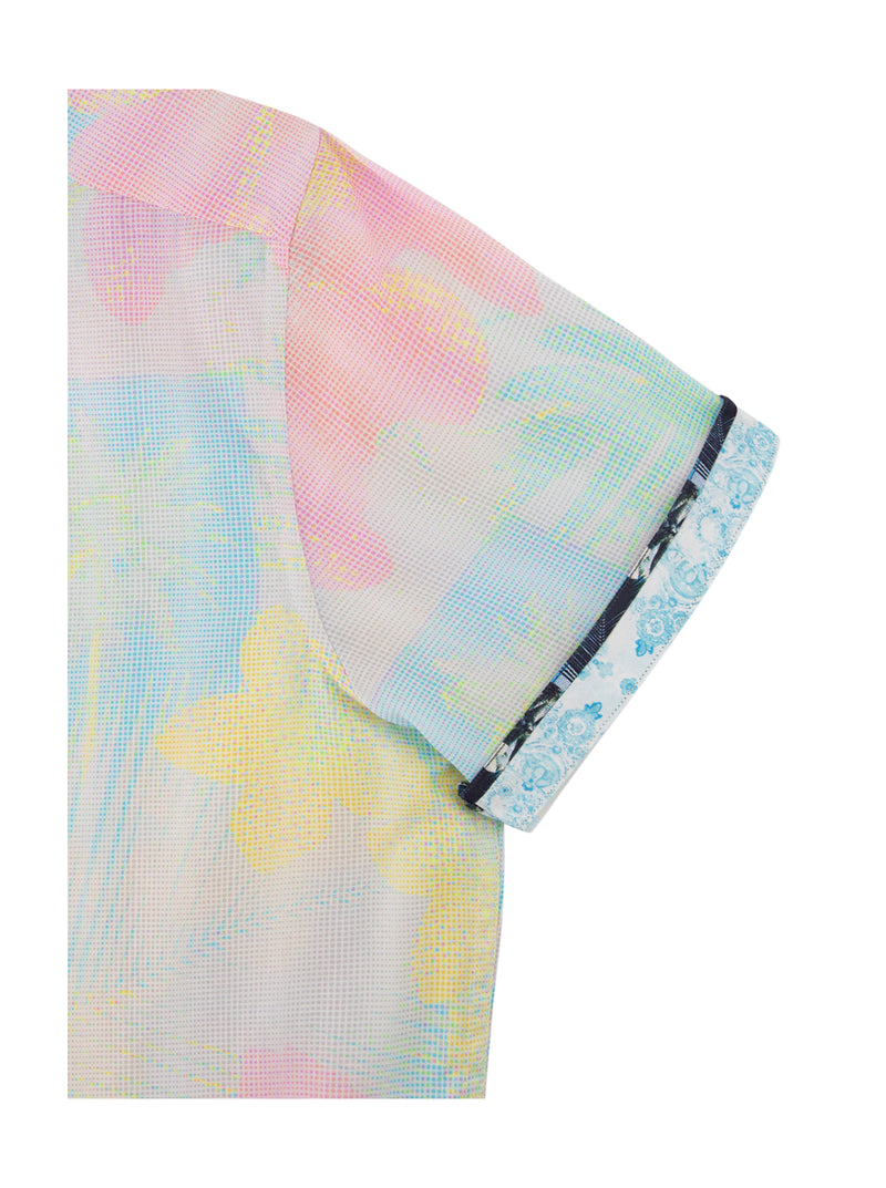 HAZE SHORT SLEEVE BUTTON DOWNN SHIRT TALL
