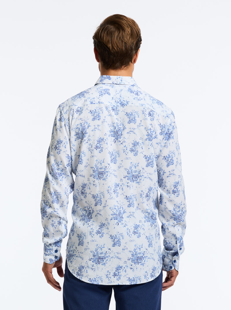 ANGOLA LONG SLEEVE BUTTON DOWN SHIRT