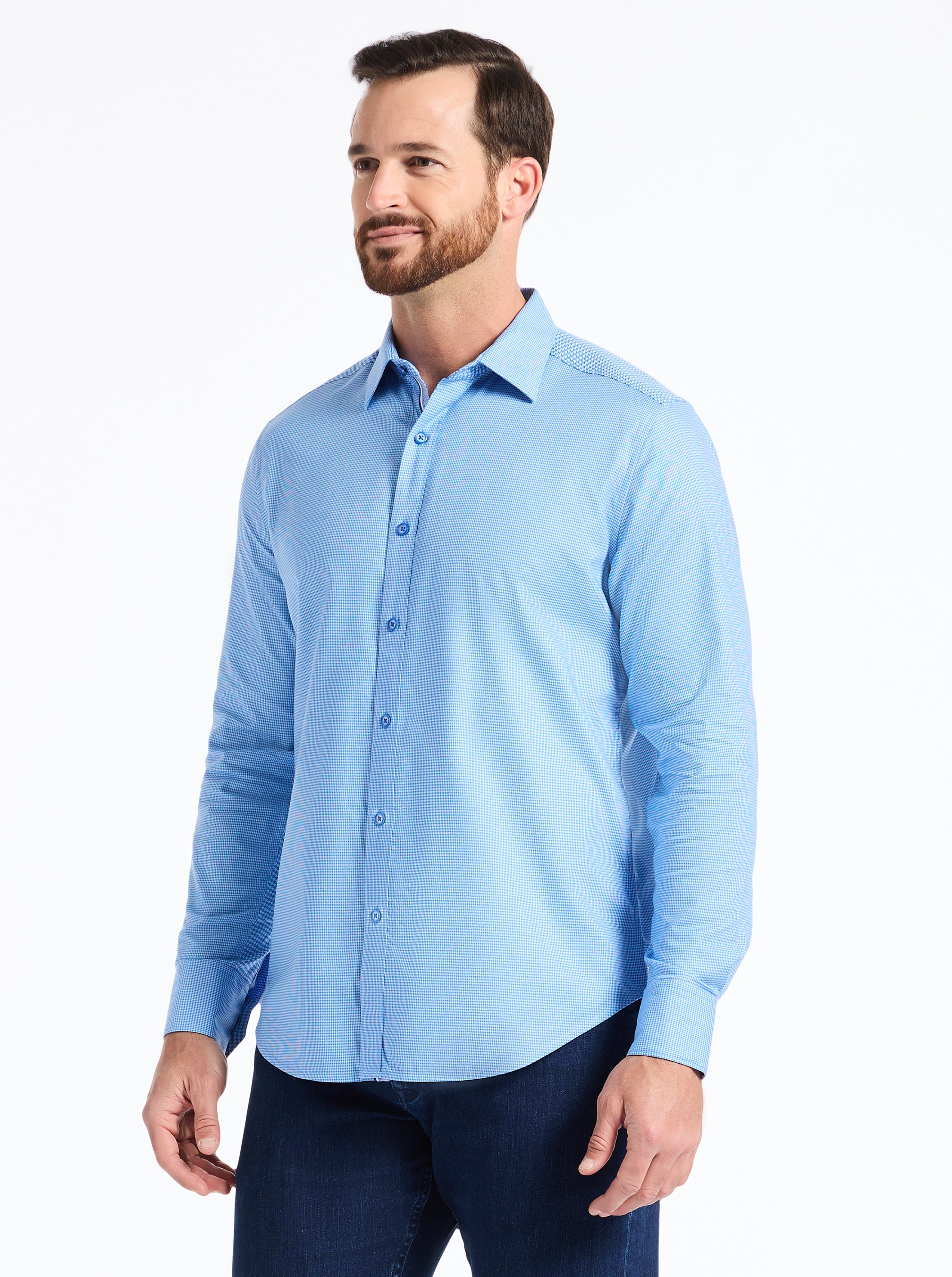 KENMARE LONG SLEEVE BUTTON DOWN SHIRT