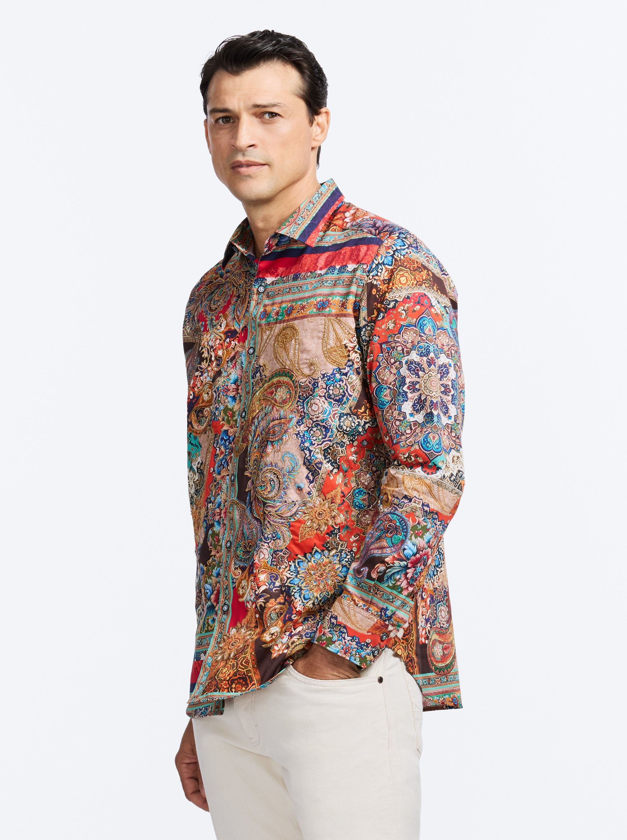 WELLSLEY LONG SLEEVE BUTTON DOWN SHIRT