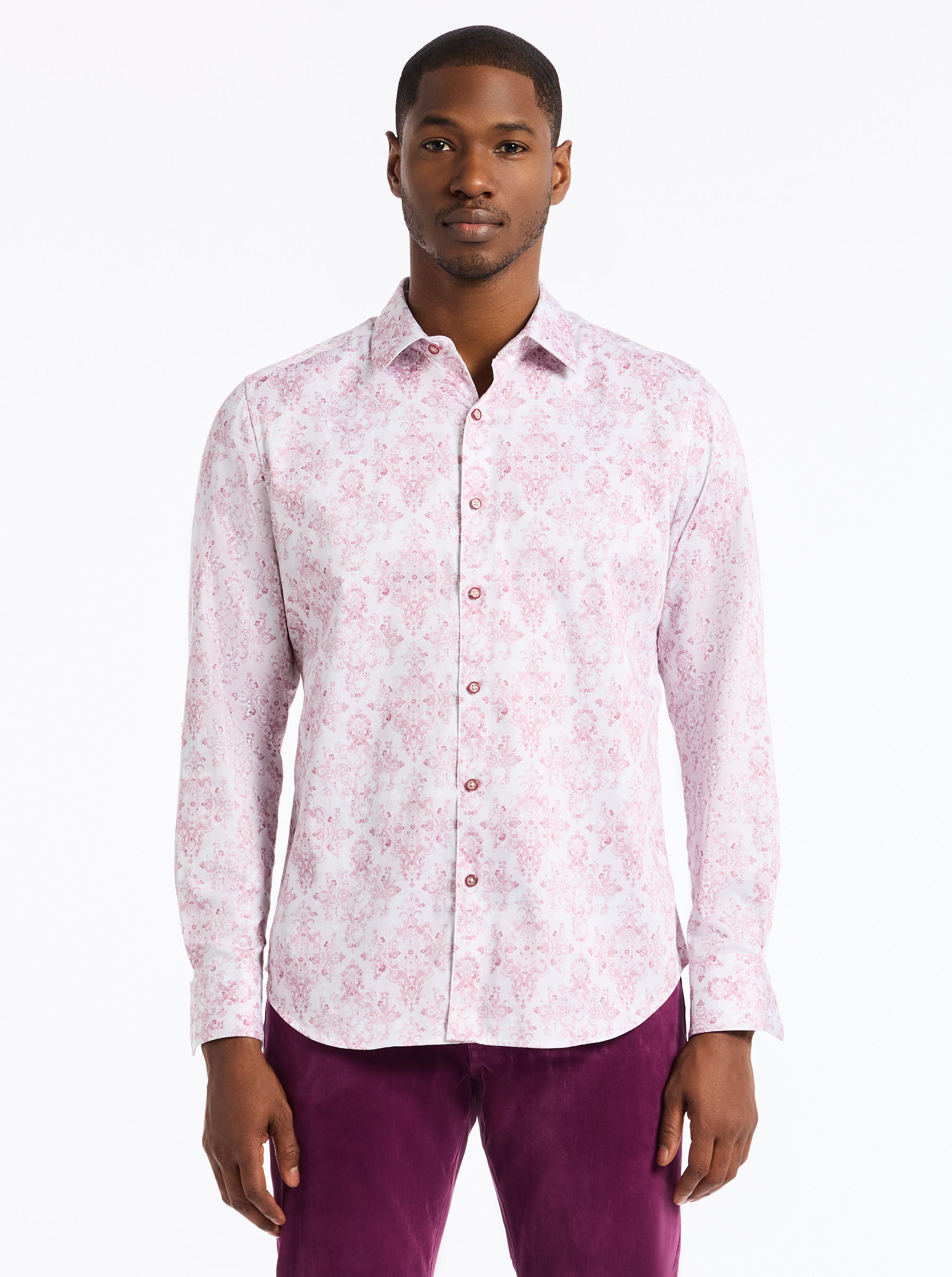 DELANCEY LONG SLEEVE BUTTON DOWN SHIRT