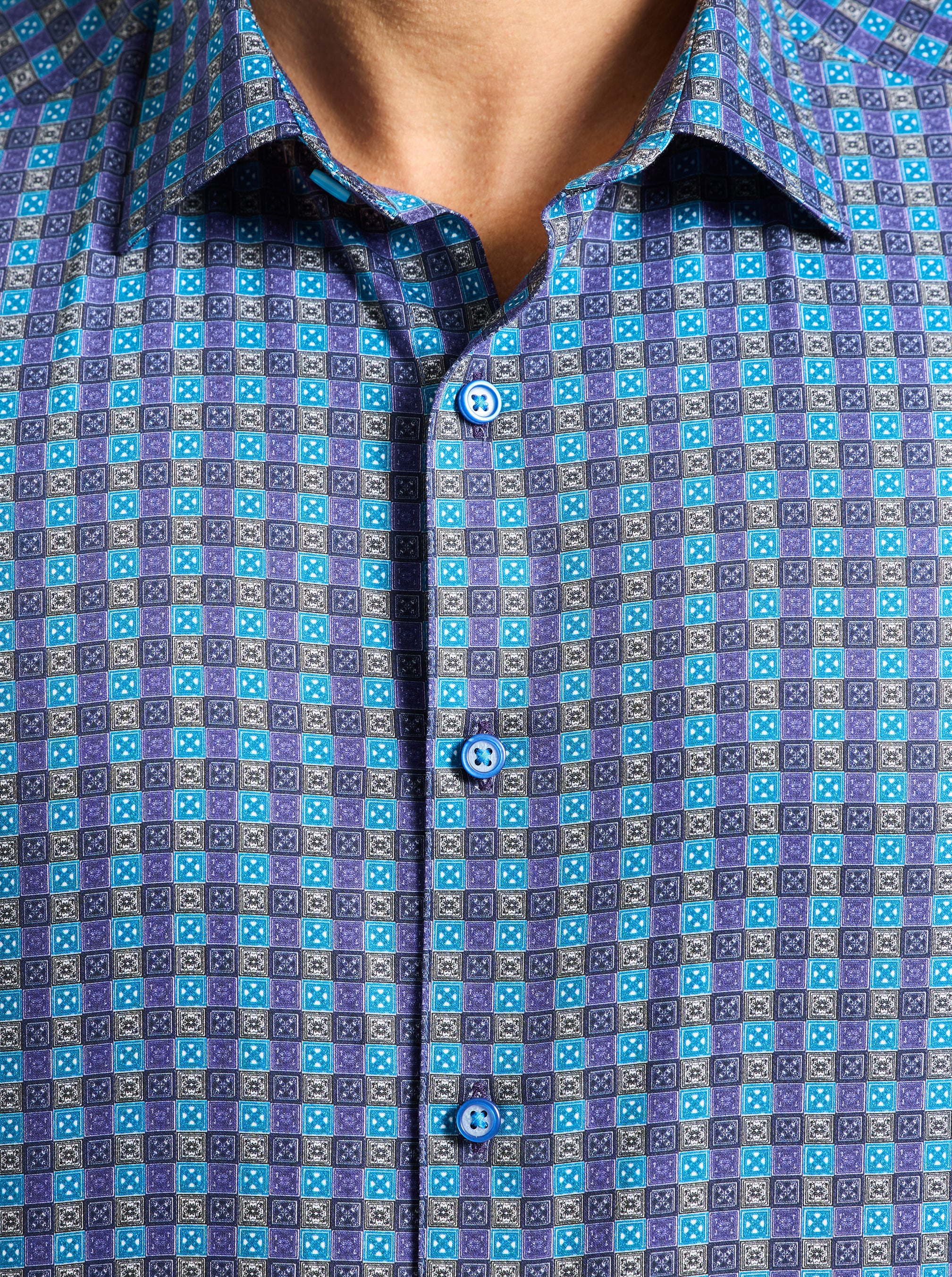 OSTIN LONG SLEEVE BUTTON DOWN SHIRT