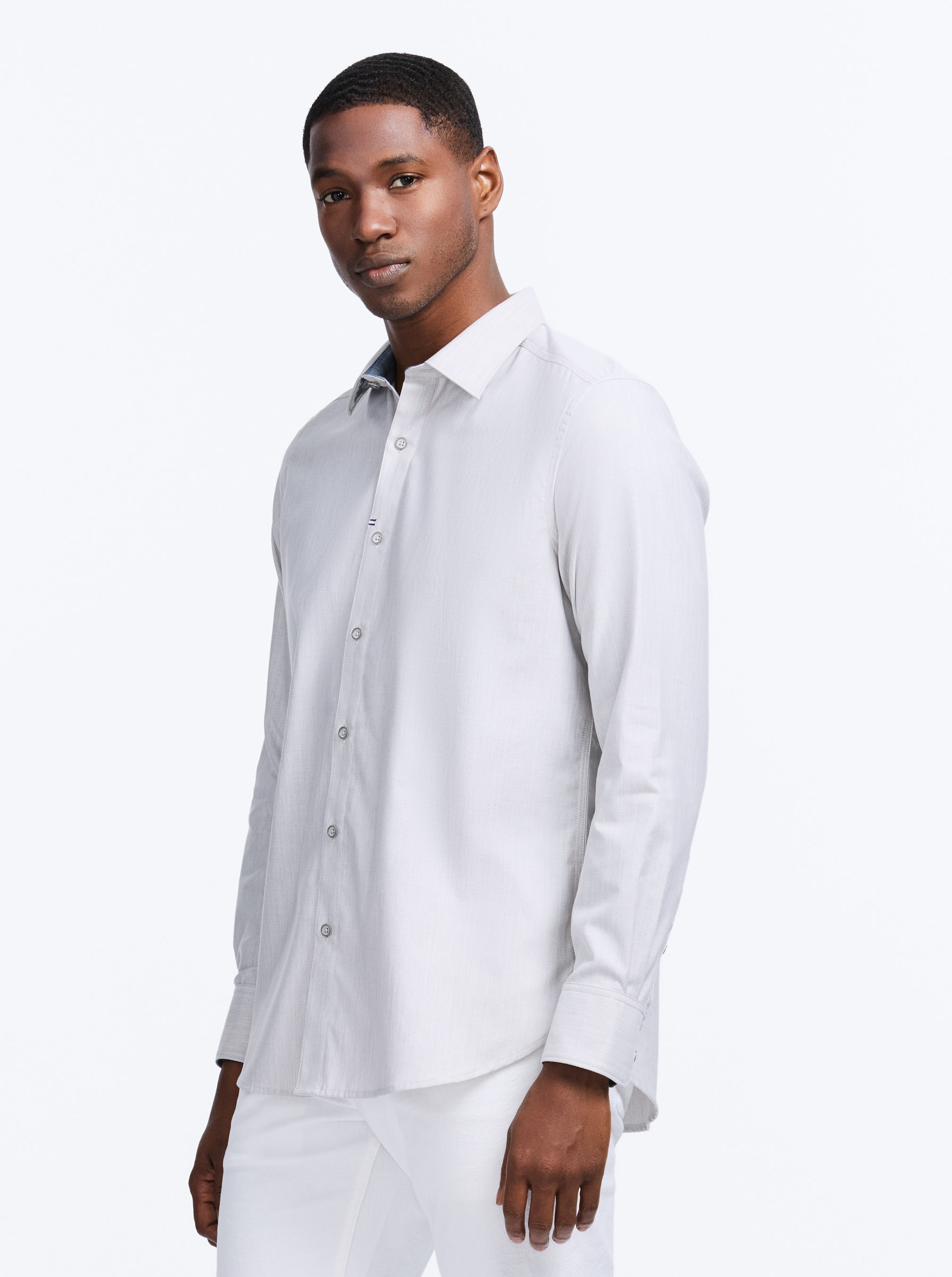 CHARLTON LONG SLEEVE BUTTON DOWN SHIRT