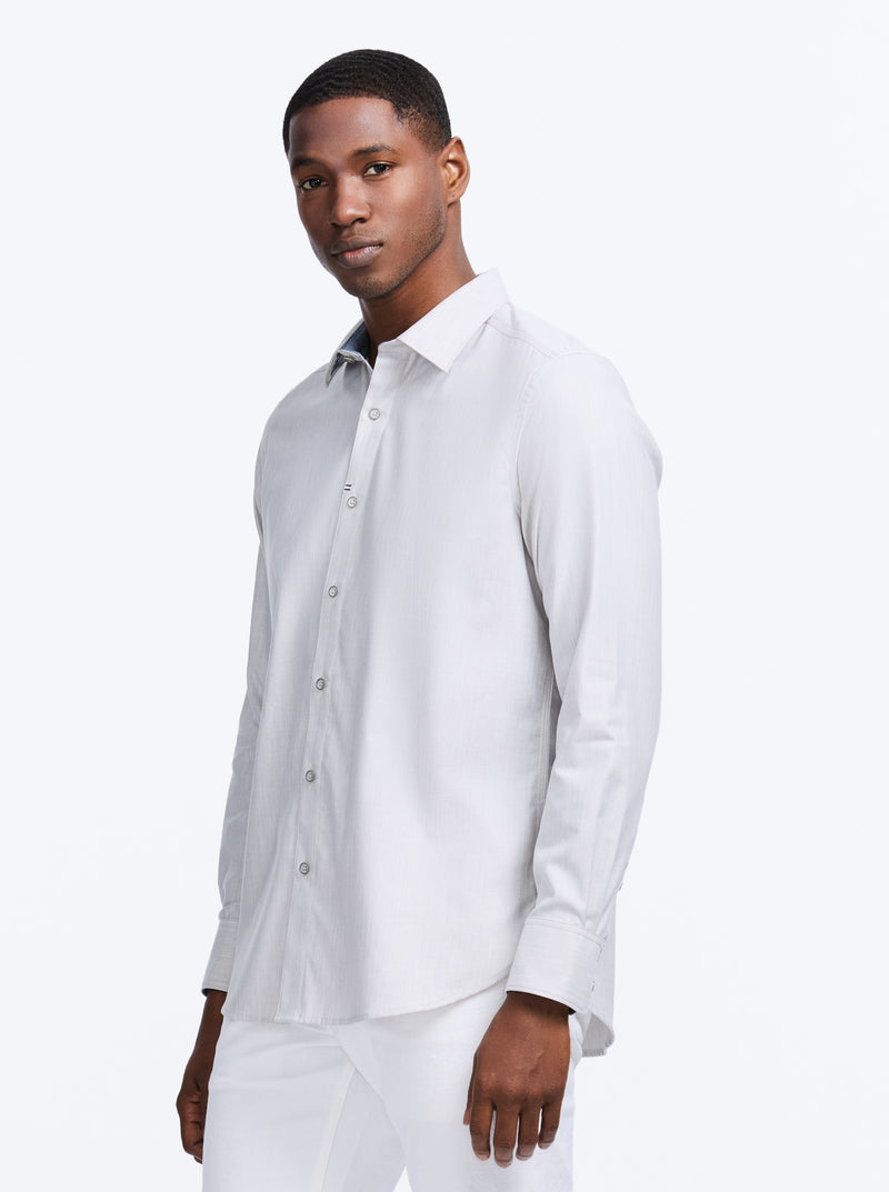 CHARLTON LONG SLEEVE BUTTON DOWN SHIRT