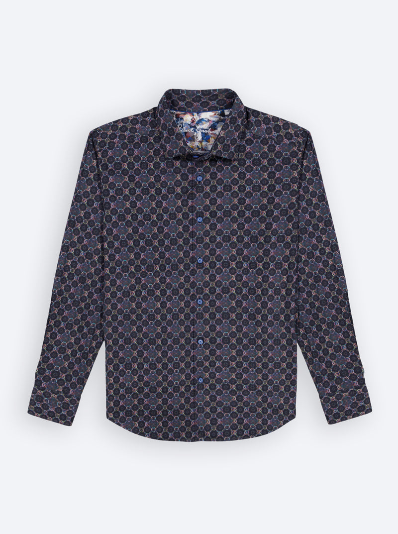 BRAMSTON LONG SLEEVE BUTTON DOWN SHIRT