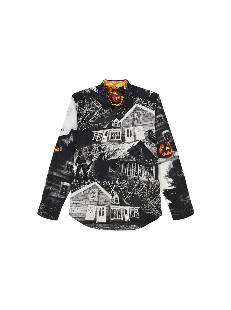 LIMITED EDITION THE DARK SIDE LONG SLEEVE BUTTON DOWN SHIRT