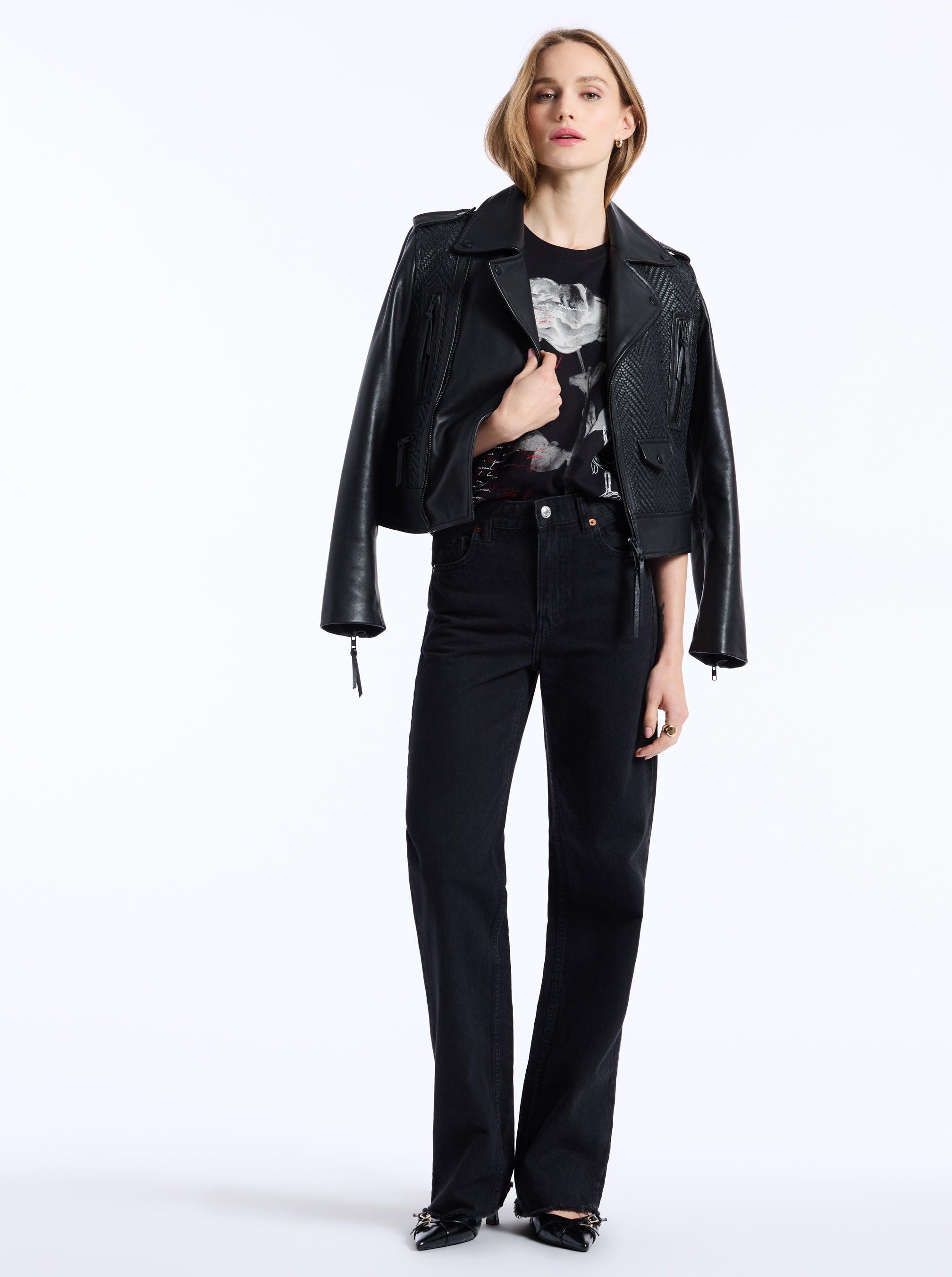 CLARA LEATHER JACKET