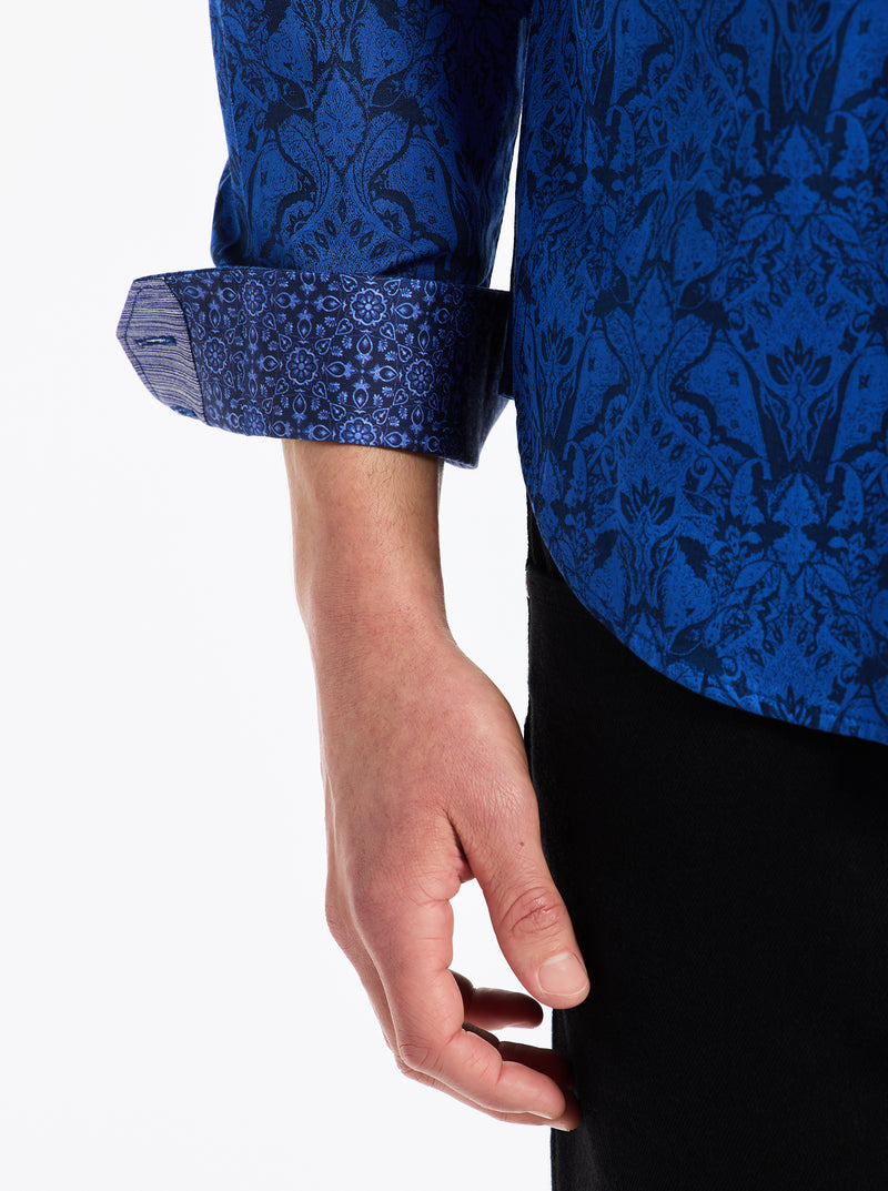 HIGHLAND LONG SLEEVE BUTTON DOWN SHIRT