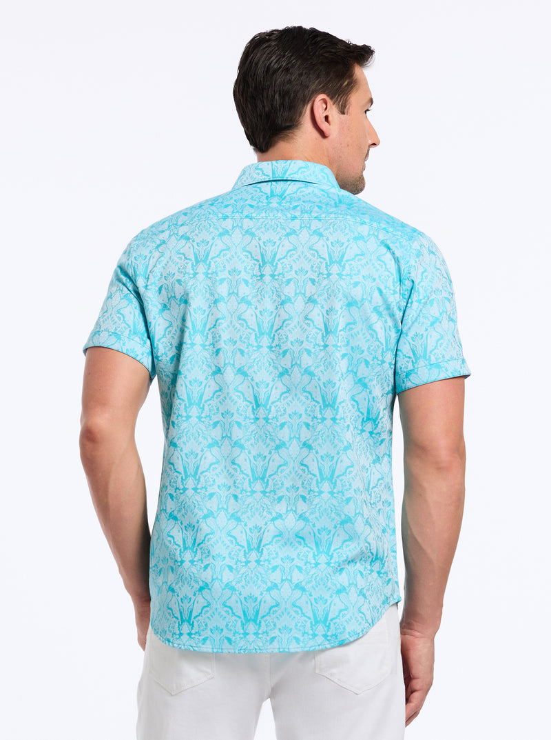 HIGHLAND SHORT SLEEVE BUTTON DOWN SHIRT
