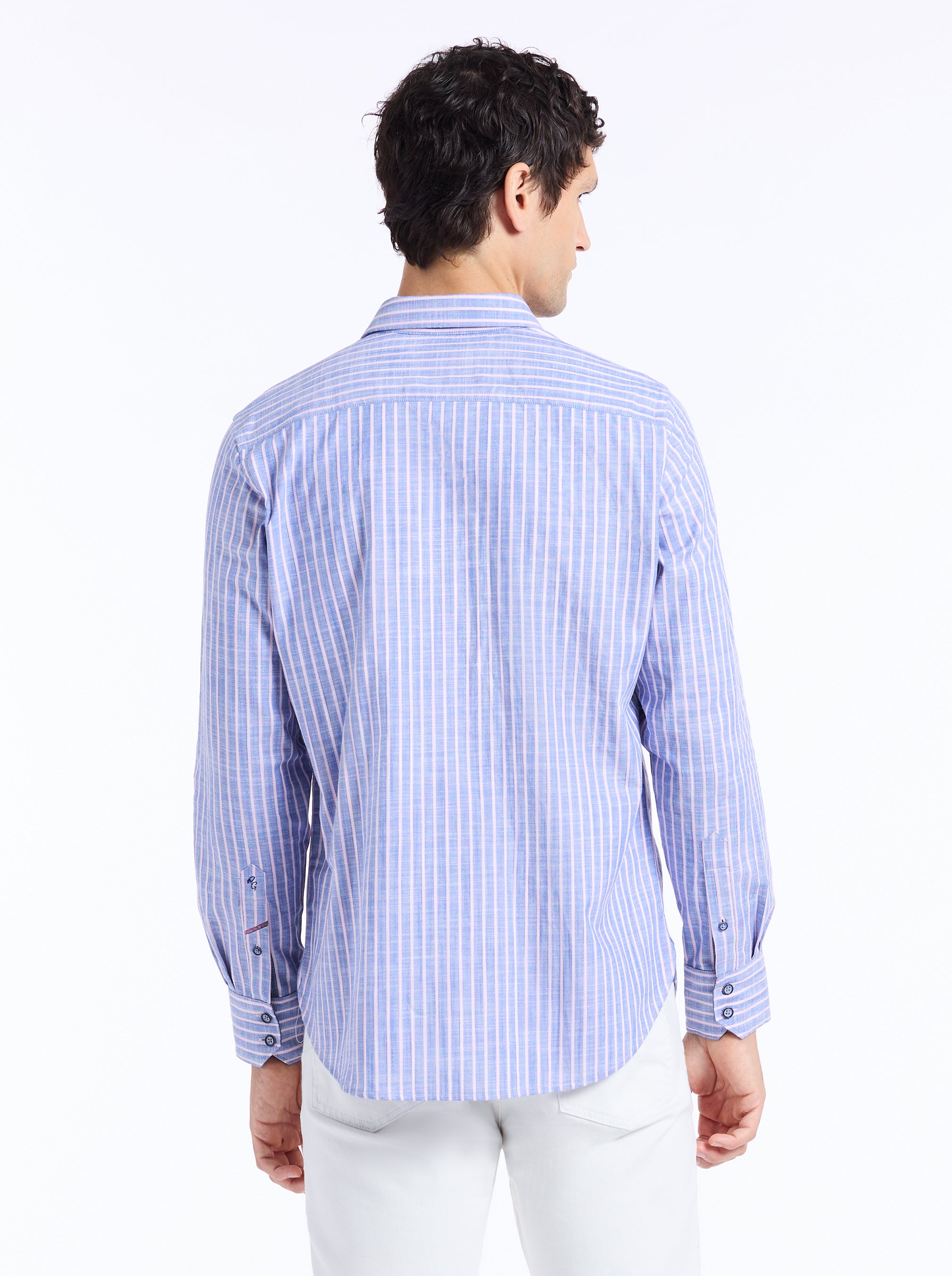 FARDELLA LONG SLEEVE BUTTON DOWN SHIRT