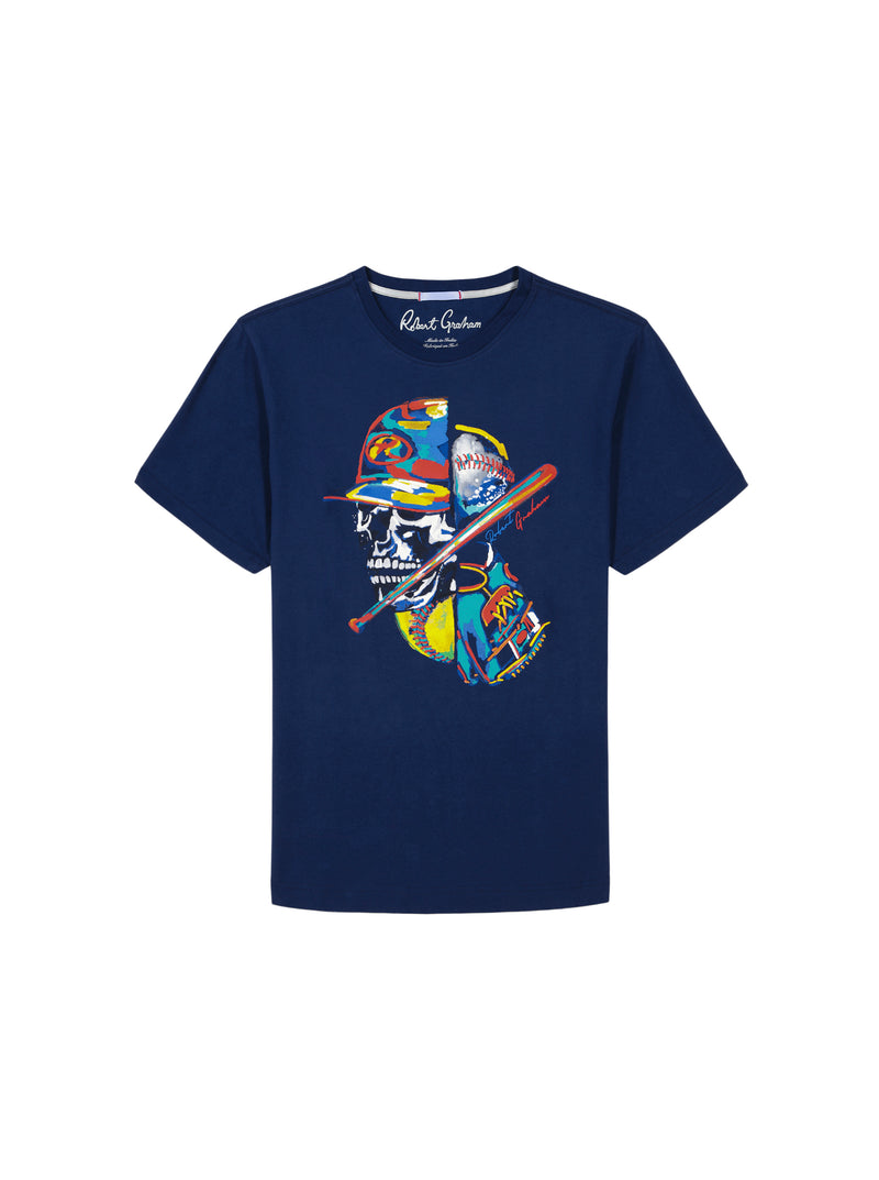 SKULL SLUGGER SHORT SLEEVE T-SHIRT