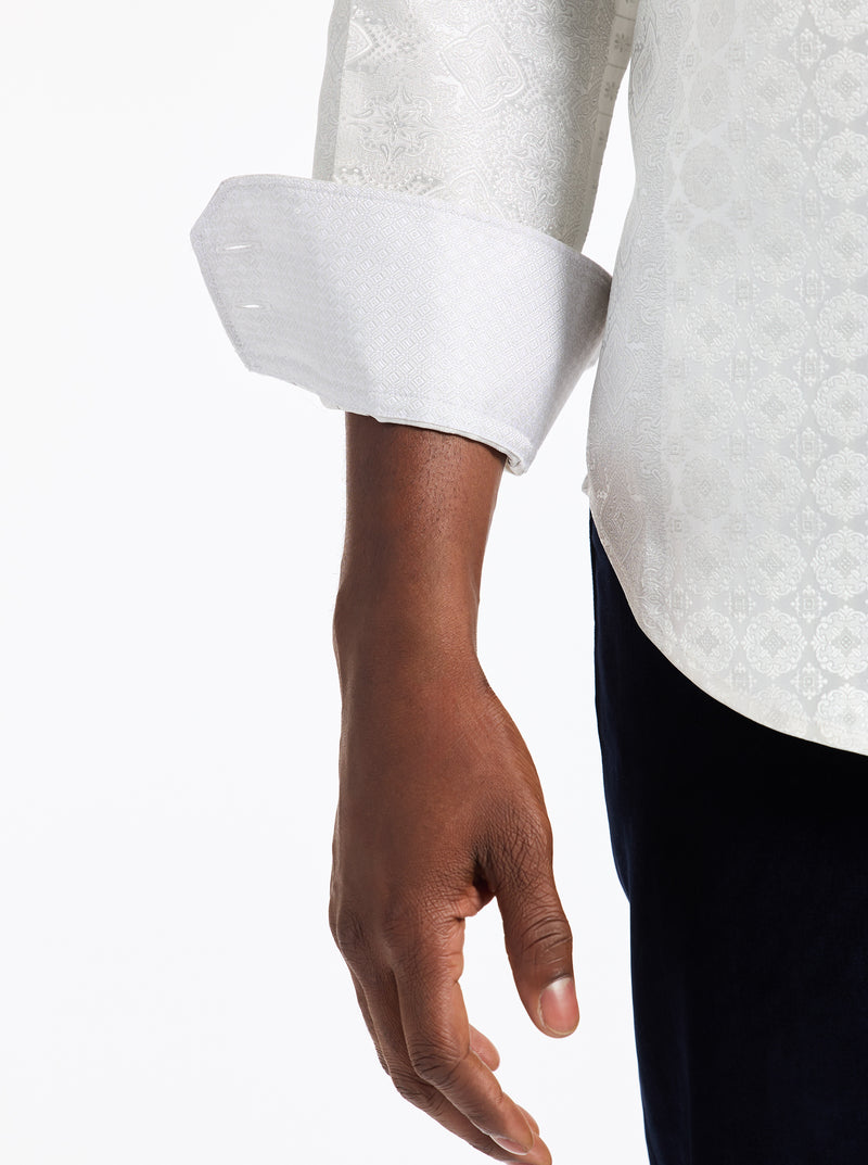LIMITED EDITION NOBLE TOUCH LONG SLEEVE BUTTON DOWN SHIRT
