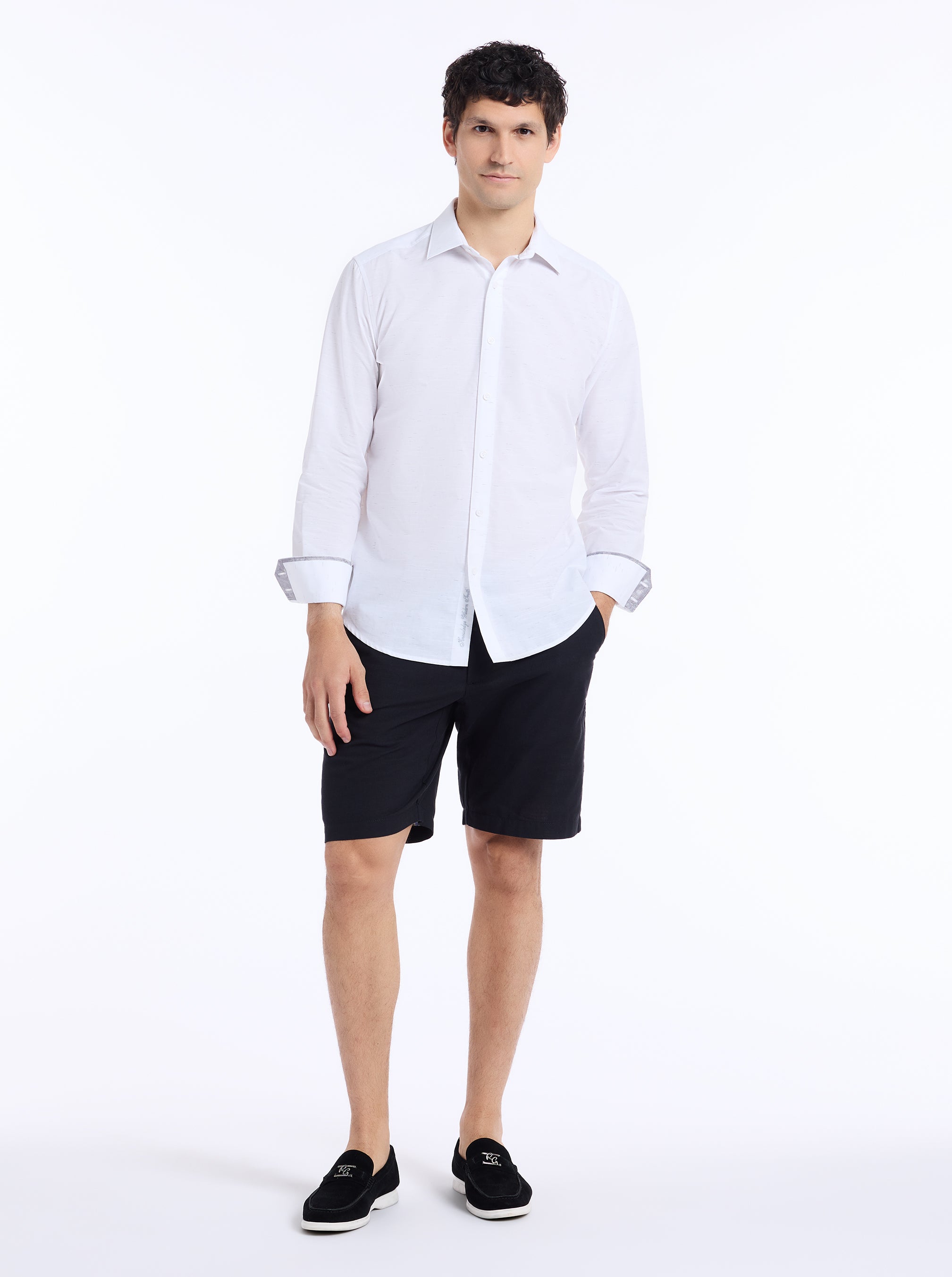 AVONDALE LONG SLEEVE BUTTON DOWN SHIRT