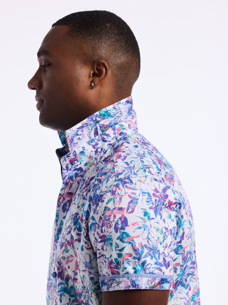JEROME SHORT SLEEVE BUTTON DOWN SHIRT