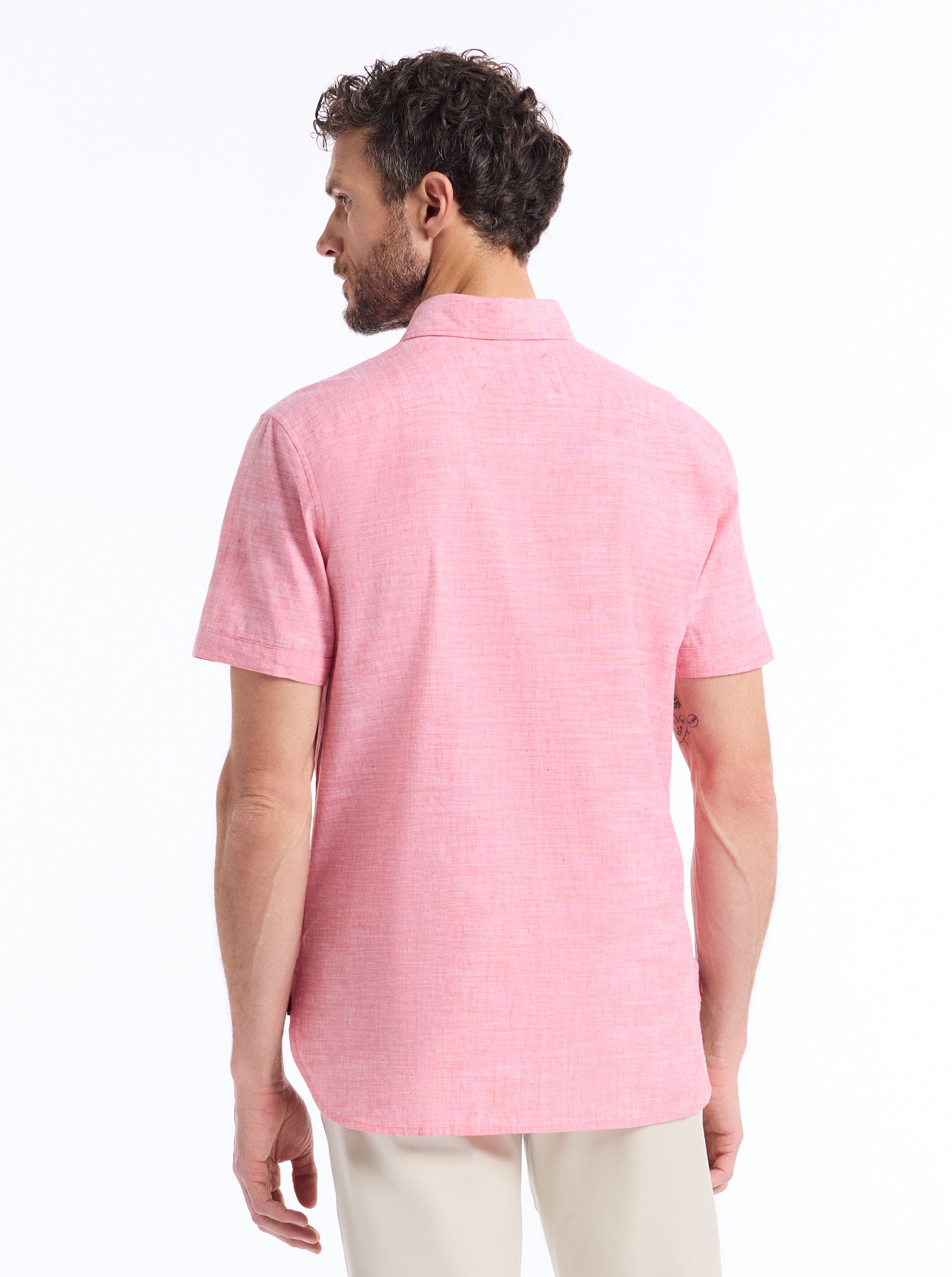 SUTTON SHORT SLEEVE BUTTON DOWN SHIRT