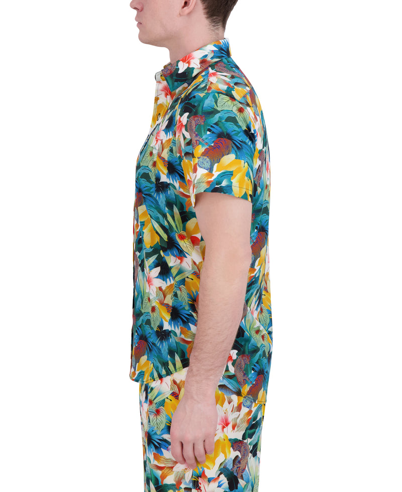 SHORT SLEEVE BUTTON DOWN SHIRT